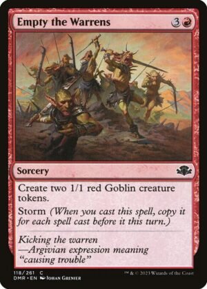Empty the Warrens<br /><span class="collector-number">Collector No. 118</span>