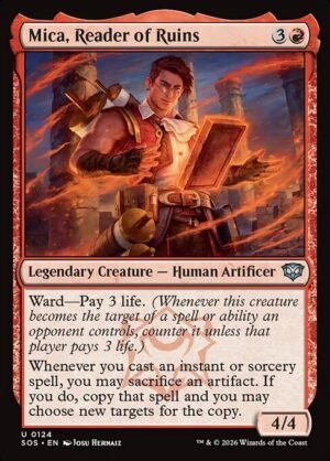 Mica, Reader of Ruins - Foil<br /><span class="collector-number">Collector No. 124</span>