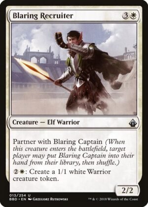 Blaring Recruiter<br /><span class="collector-number">Collector No. 13</span>