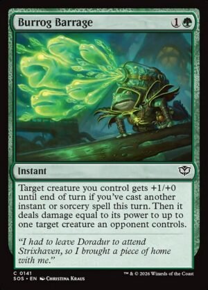 Burrog Barrage - Foil<br /><span class="collector-number">Collector No. 141</span>