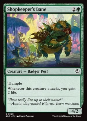 Shopkeeper's Bane - Foil<br /><span class="collector-number">Collector No. 159</span>