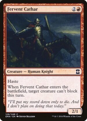 Fervent Cathar<br /><span class="collector-number">Collector No. 129</span>