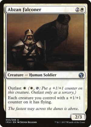 Abzan Falconer<br /><span class="collector-number">Collector No. 3</span>