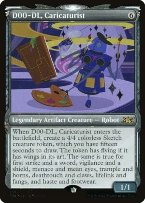 D00-DL, Caricaturist - Foil<br /><span class="collector-number">Collector No. 525</span>