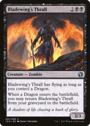 Bladewing's Thrall<br /><span class="collector-number">Collector No. 81</span>