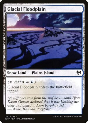 Glacial Floodplain - Foil<br /><span class="collector-number">Collector No. 257</span>