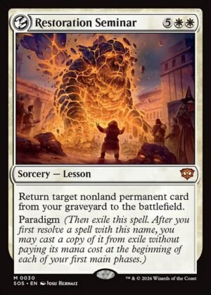 Restoration Seminar - Foil<br /><span class="collector-number">Collector No. 30</span>