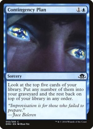 Contingency Plan<br /><span class="collector-number">Collector No. 52</span>