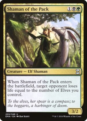 Shaman of the Pack<br /><span class="collector-number">Collector No. 205</span>