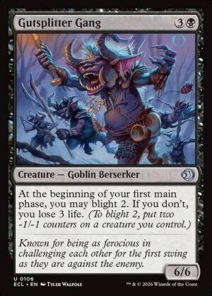 Gutsplitter Gang - Foil<br /><span class="collector-number">Collector No. 106</span>