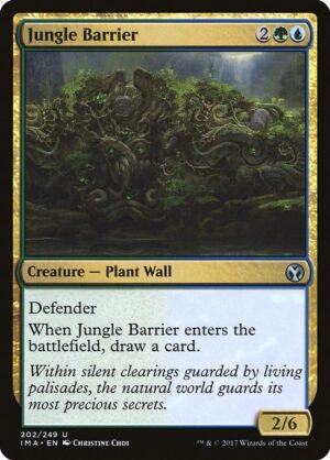 Jungle Barrier<br /><span class="collector-number">Collector No. 202</span>