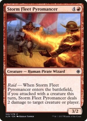 Storm Fleet Pyromancer<br /><span class="collector-number">Collector No. 163</span>