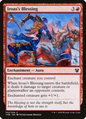 Iroas's Blessing - Foil<br /><span class="collector-number">Collector No. 142</span>