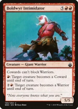 Boldwyr Intimidator<br /><span class="collector-number">Collector No. 169</span>