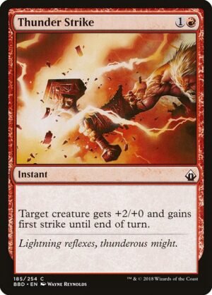 Thunder Strike<br /><span class="collector-number">Collector No. 185</span>