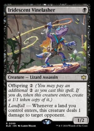 Iridescent Vinelasher<br /><span class="collector-number">Collector No. 99p</span>