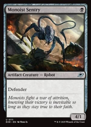 Monoist Sentry<br /><span class="collector-number">Collector No. 111</span>