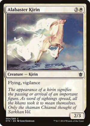 Alabaster Kirin<br /><span class="collector-number">Collector No. 4</span>