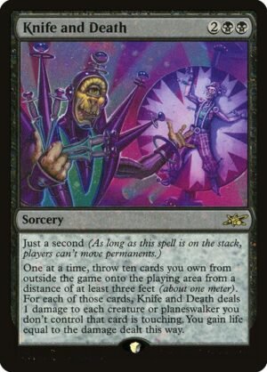 Knife and Death - Foil<br /><span class="collector-number">Collector No. 363</span>
