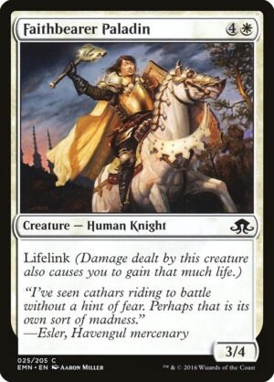 Faithbearer Paladin<br /><span class="collector-number">Collector No. 25</span>
