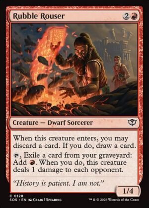 Rubble Rouser - Foil<br /><span class="collector-number">Collector No. 128</span>