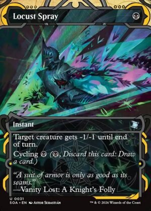 Locust Spray - Foil<br /><span class="collector-number">Collector No. 31</span>