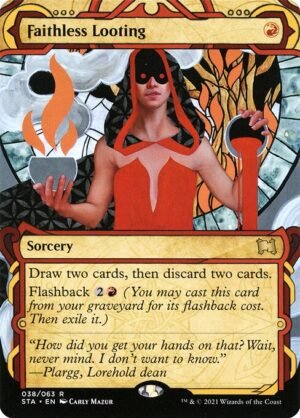 Faithless Looting<br /><span class="collector-number">Collector No. 38</span>