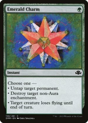 Emerald Charm - Foil<br /><span class="collector-number">Collector No. 158</span>
