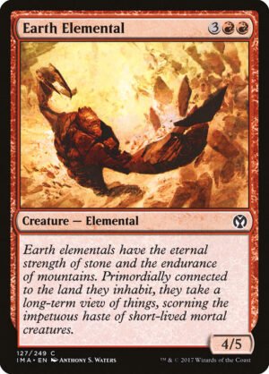 Earth Elemental<br /><span class="collector-number">Collector No. 127</span>