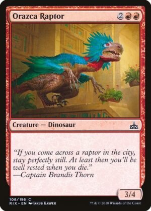 Orazca Raptor<br /><span class="collector-number">Collector No. 108</span>