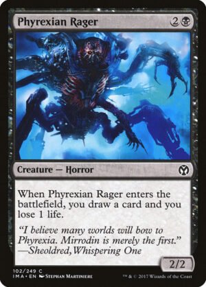 Phyrexian Rager<br /><span class="collector-number">Collector No. 102</span>