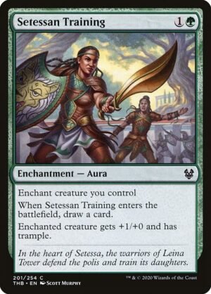 Setessan Training - Foil<br /><span class="collector-number">Collector No. 201</span>