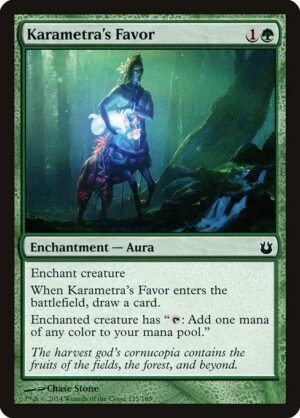 Karametra's Favor<br /><span class="collector-number">Collector No. 125</span>