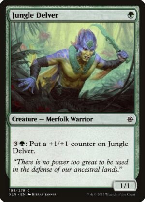 Jungle Delver<br /><span class="collector-number">Collector No. 195</span>