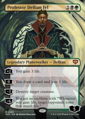 Professor Dellian Fel - Foil<br /><span class="collector-number">Collector No. 283</span>