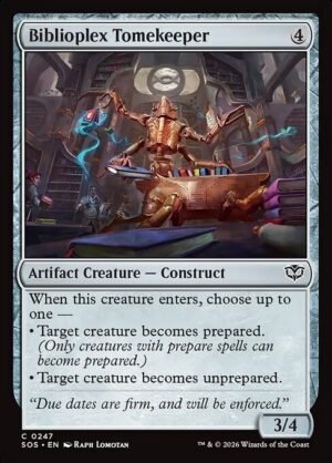 Biblioplex Tomekeeper - Foil<br /><span class="collector-number">Collector No. 247</span>