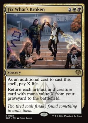 Fix What's Broken - Foil<br /><span class="collector-number">Collector No. 188</span>