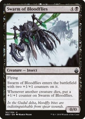 Swarm of Bloodflies<br /><span class="collector-number">Collector No. 161</span>