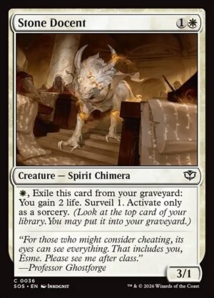 Stone Docent - Foil<br /><span class="collector-number">Collector No. 36</span>