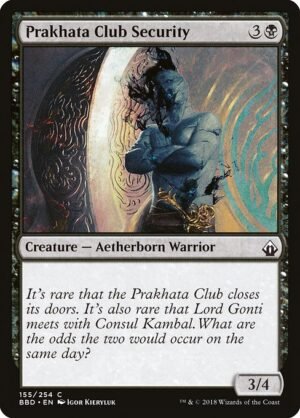 Prakhata Club Security<br /><span class="collector-number">Collector No. 155</span>
