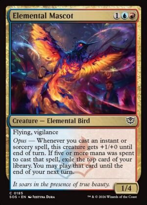 Elemental Mascot - Foil<br /><span class="collector-number">Collector No. 185</span>