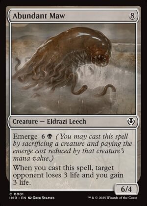 Abundant Maw<br /><span class="collector-number">Collector No. 1</span>