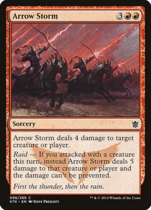 Arrow Storm<br /><span class="collector-number">Collector No. 98</span>