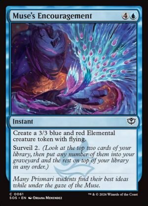 Muse's Encouragement - Foil<br /><span class="collector-number">Collector No. 61</span>