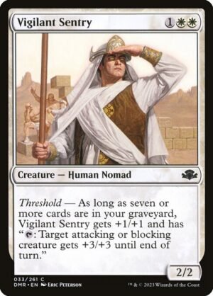 Vigilant Sentry<br /><span class="collector-number">Collector No. 33</span>