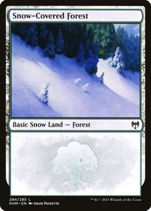 Snow-Covered Forest - Foil<br /><span class="collector-number">Collector No. 284</span>