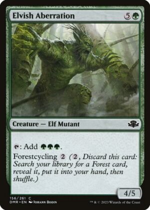 Elvish Aberration - Foil<br /><span class="collector-number">Collector No. 156</span>