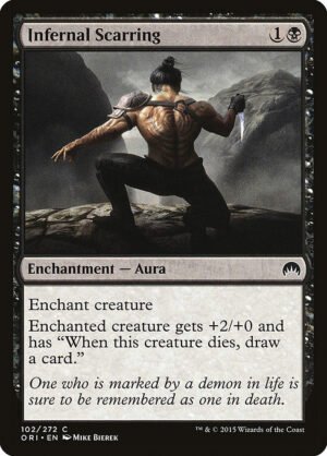 Infernal Scarring<br /><span class="collector-number">Collector No. 102</span>