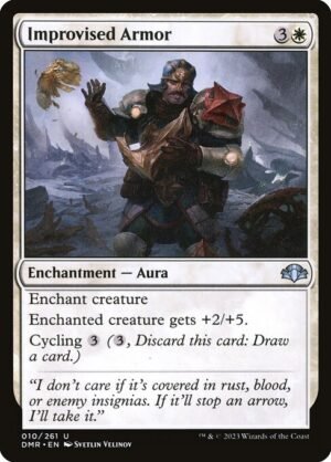 Improvised Armor - Foil<br /><span class="collector-number">Collector No. 10</span>
