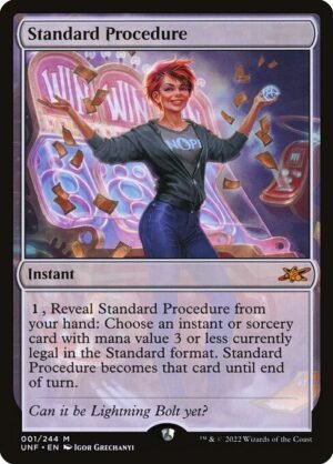 Standard Procedure - Foil<br /><span class="collector-number">Collector No. 1</span>